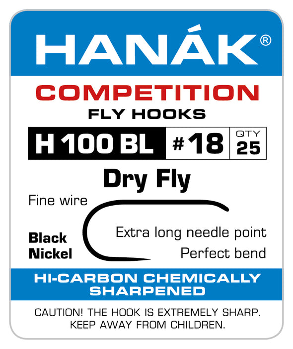 Barbless Hooks HANAK Competition