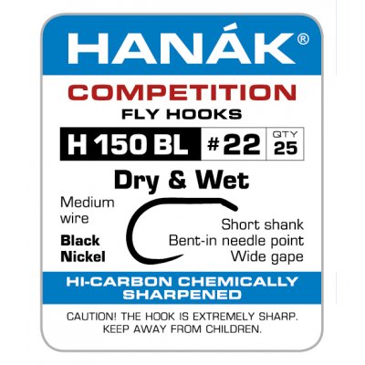 Barbles Hooks HANAK Competition H 150 BL Dry Fly