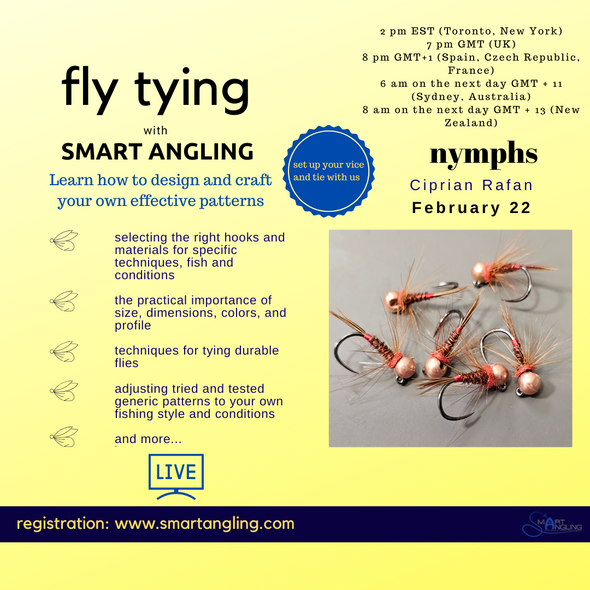 Fly Tying with Smart Angling 2025 ONLINE