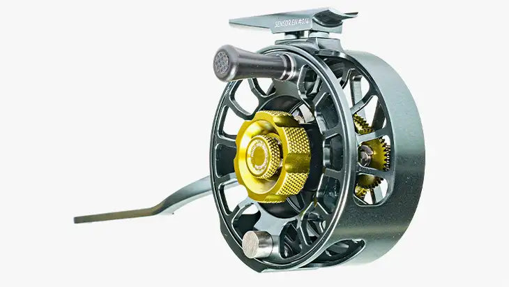 automactic fly reel Soldarini Sensor EN Semi Automatic Fly Reel – Smart Angling