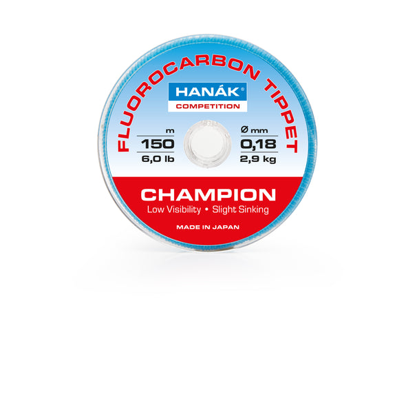 HANAK Competition Champion Fluorocarbon Tippets 150m