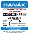Barbless Hooks HANAK Competition H 450 BL Jig Superb