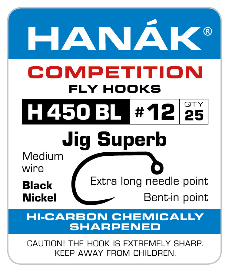 Barbless Hooks HANAK Competition H 450 BL Jig Superb – Smart Angling