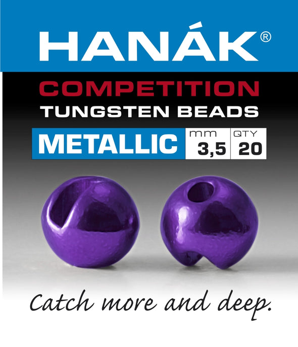 Hanak Competition Tungsten Beads METALLIC Dark Violet
